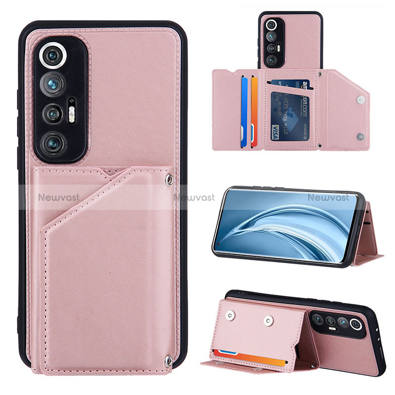 Soft Luxury Leather Snap On Case Cover Y01B for Xiaomi Mi 10S 5G