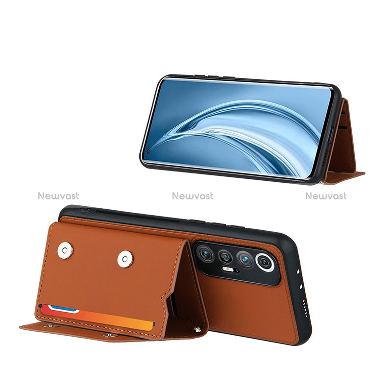 Soft Luxury Leather Snap On Case Cover Y01B for Xiaomi Mi 10S 5G