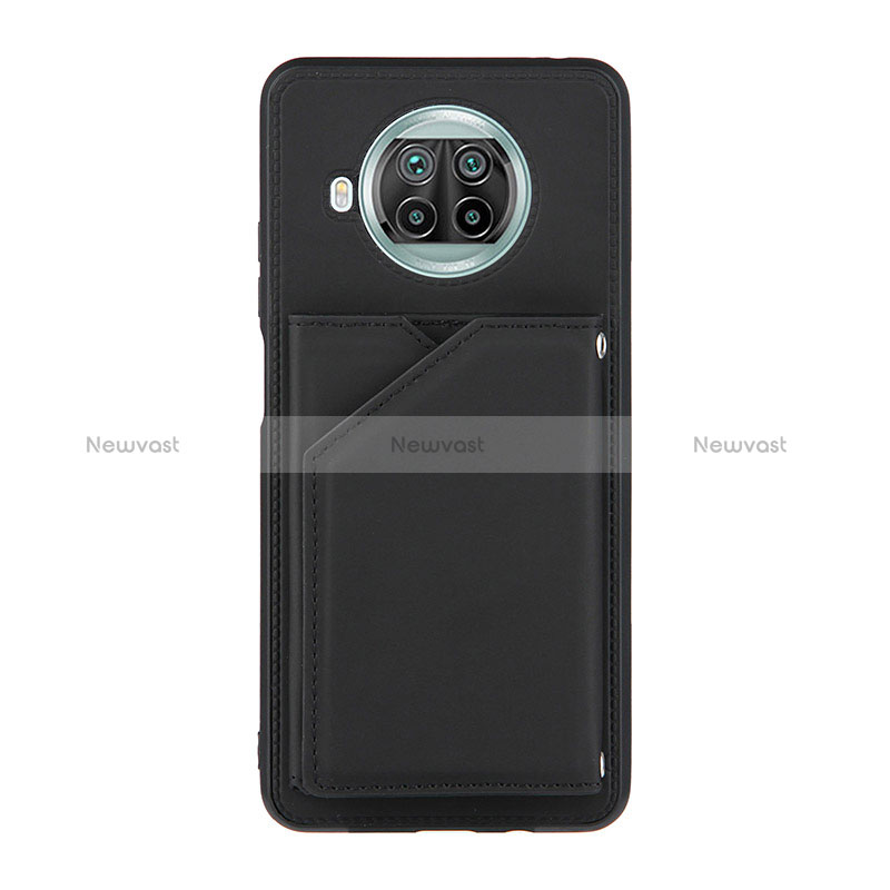 Soft Luxury Leather Snap On Case Cover Y01B for Xiaomi Mi 10T Lite 5G Black