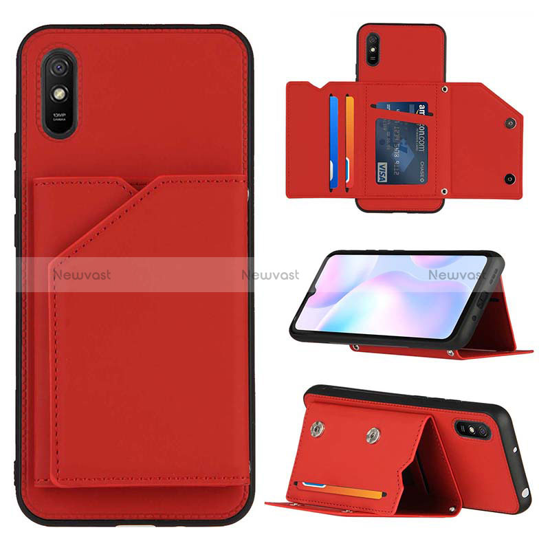 Soft Luxury Leather Snap On Case Cover Y01B for Xiaomi Redmi 9AT