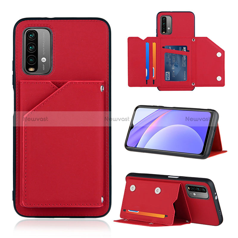 Soft Luxury Leather Snap On Case Cover Y01B for Xiaomi Redmi 9T 4G