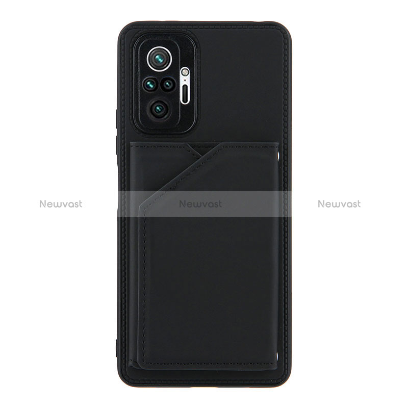 Soft Luxury Leather Snap On Case Cover Y01B for Xiaomi Redmi Note 10 Pro 4G