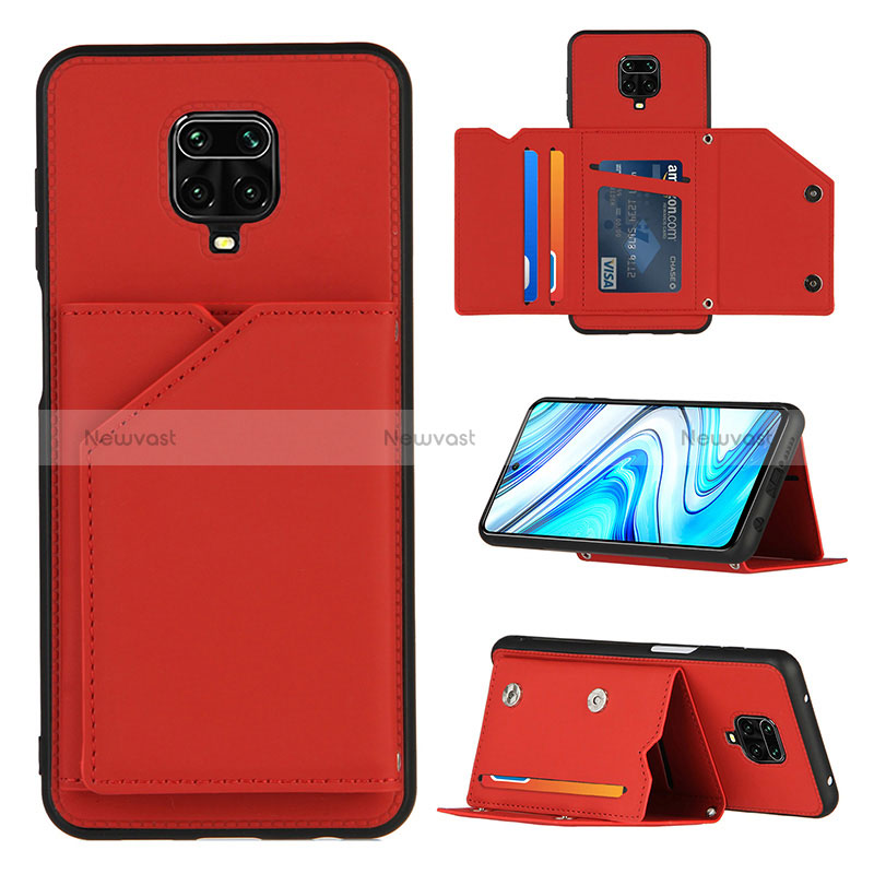 Soft Luxury Leather Snap On Case Cover Y01B for Xiaomi Redmi Note 9S