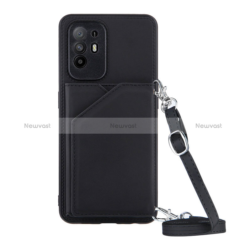 Soft Luxury Leather Snap On Case Cover Y02B for Oppo Reno5 Z 5G