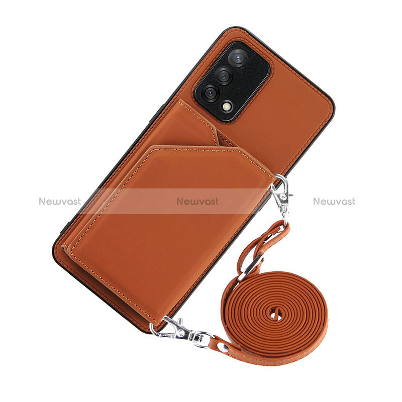 Soft Luxury Leather Snap On Case Cover Y02B for Oppo Reno6 Lite