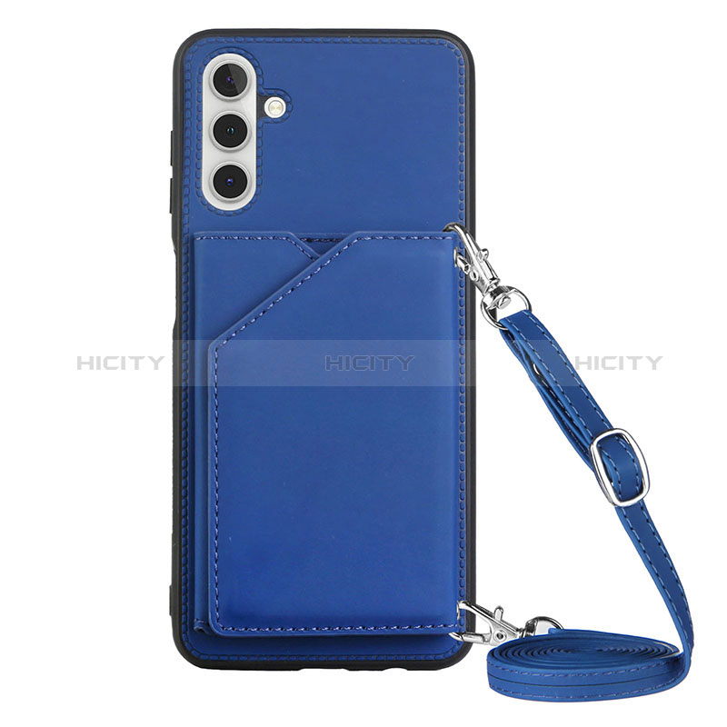 Soft Luxury Leather Snap On Case Cover Y02B for Samsung Galaxy A04s