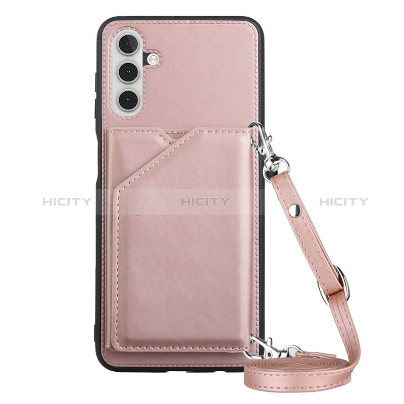 Soft Luxury Leather Snap On Case Cover Y02B for Samsung Galaxy A04s