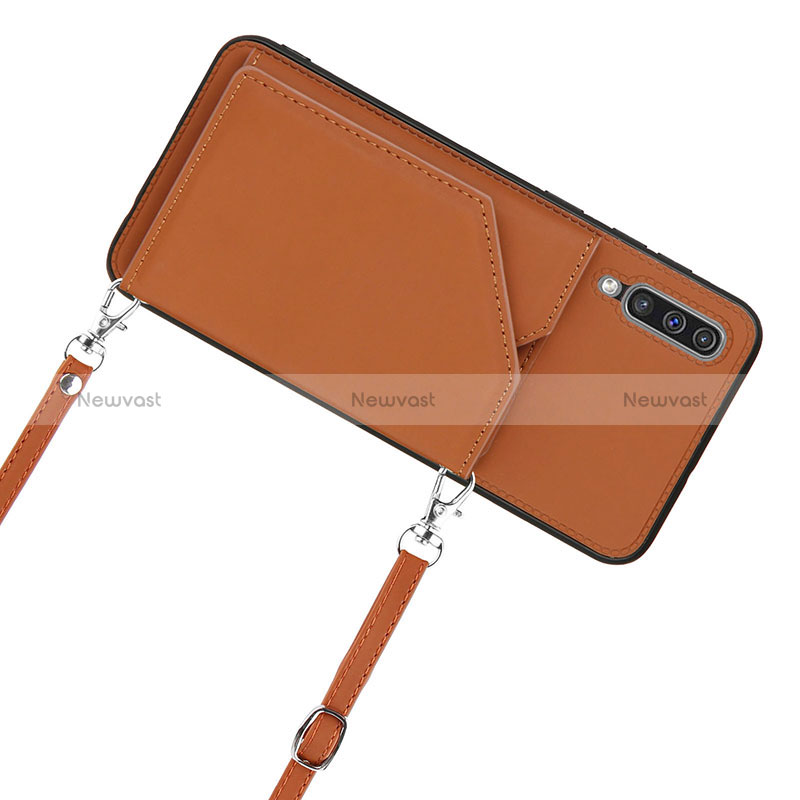 Soft Luxury Leather Snap On Case Cover Y02B for Samsung Galaxy A30S