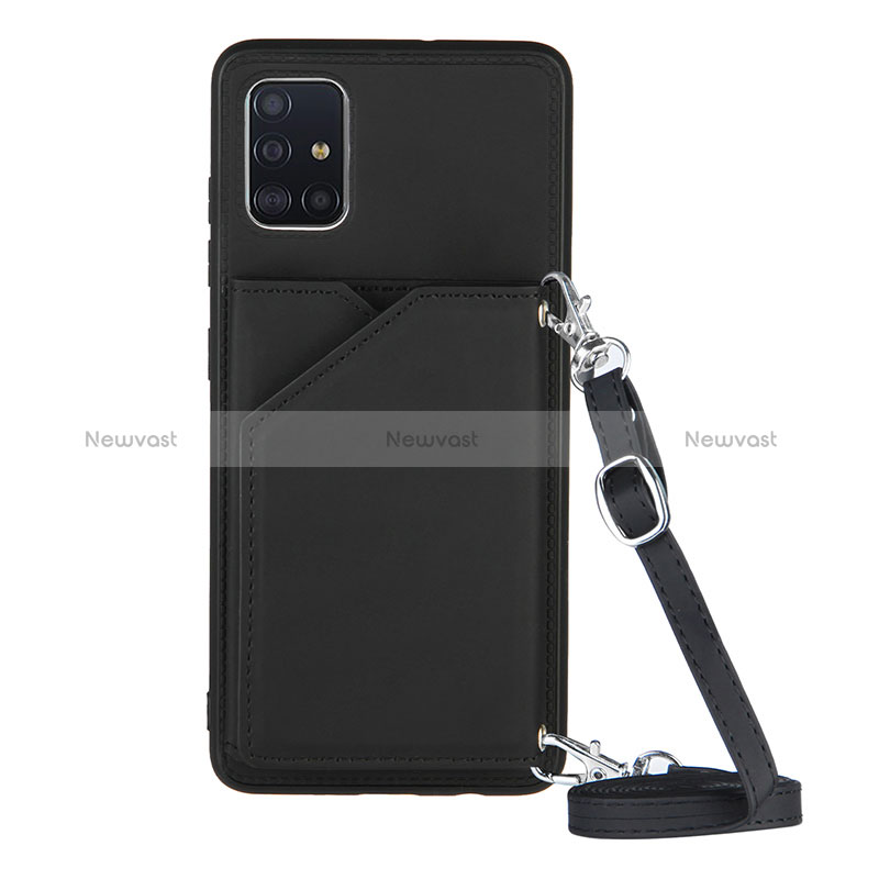 Soft Luxury Leather Snap On Case Cover Y02B for Samsung Galaxy A71 5G