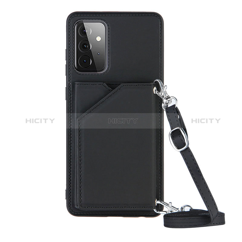 Soft Luxury Leather Snap On Case Cover Y02B for Samsung Galaxy A72 5G