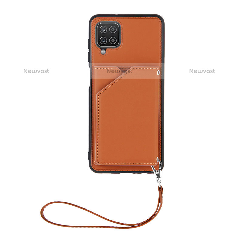 Soft Luxury Leather Snap On Case Cover Y02B for Samsung Galaxy F12