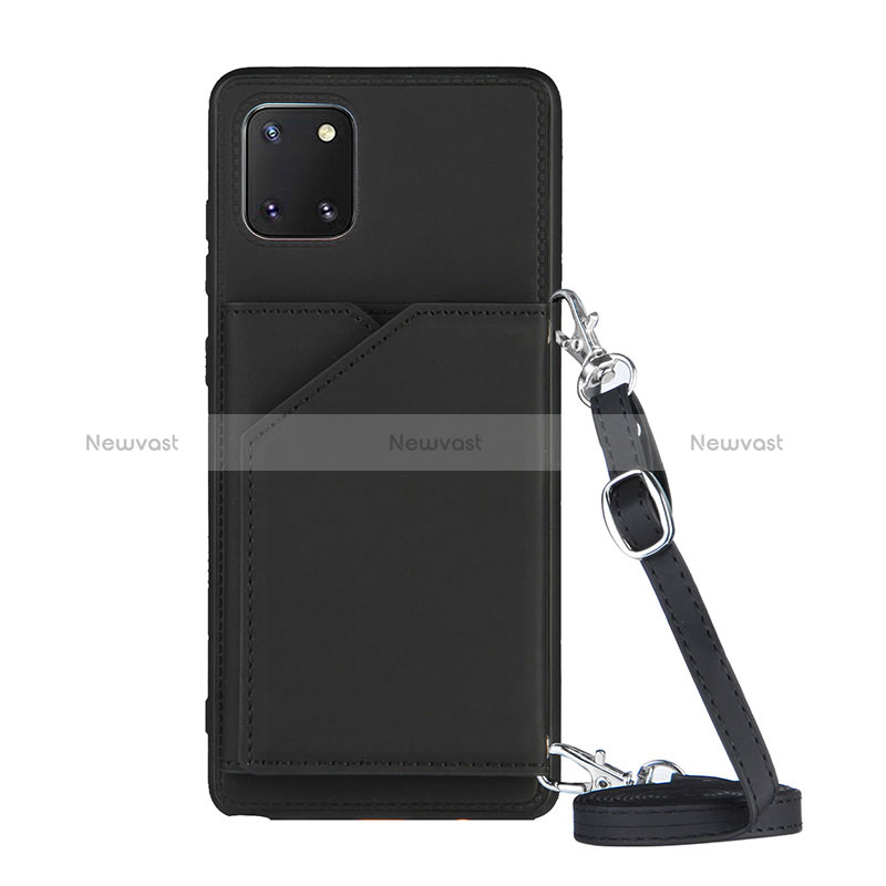 Soft Luxury Leather Snap On Case Cover Y02B for Samsung Galaxy M60s