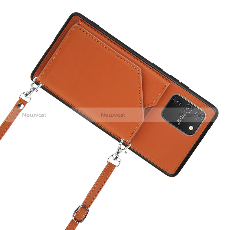 Soft Luxury Leather Snap On Case Cover Y02B for Samsung Galaxy M80S