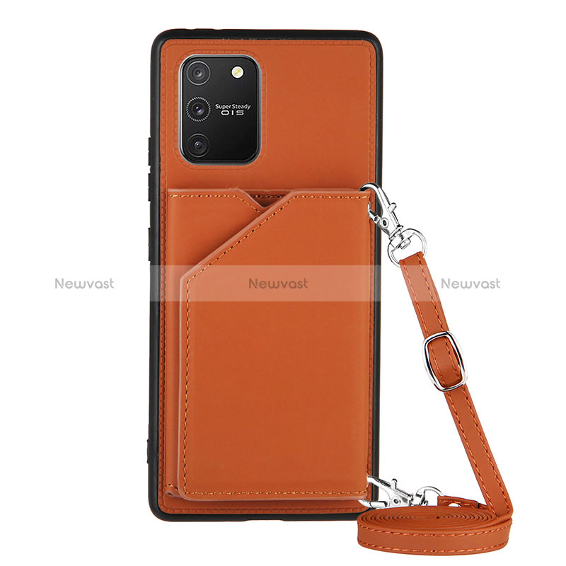 Soft Luxury Leather Snap On Case Cover Y02B for Samsung Galaxy S10 Lite