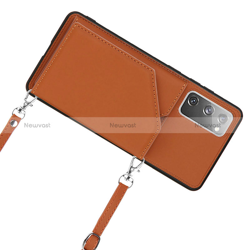 Soft Luxury Leather Snap On Case Cover Y02B for Samsung Galaxy S20 FE (2022) 5G