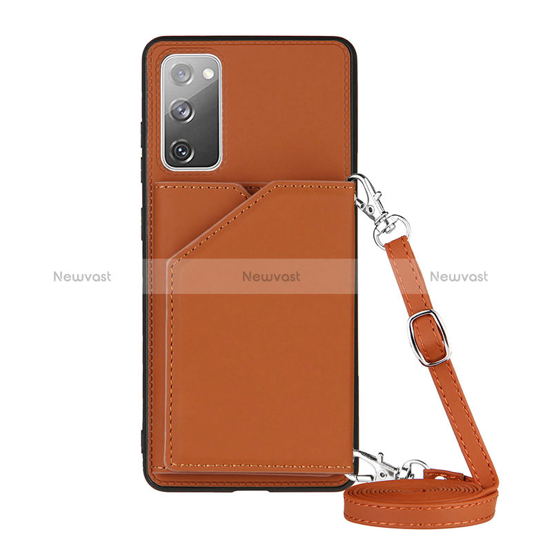 Soft Luxury Leather Snap On Case Cover Y02B for Samsung Galaxy S20 FE (2022) 5G