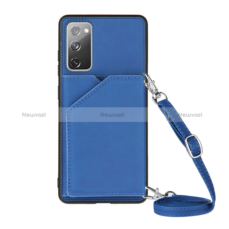 Soft Luxury Leather Snap On Case Cover Y02B for Samsung Galaxy S20 Lite 5G