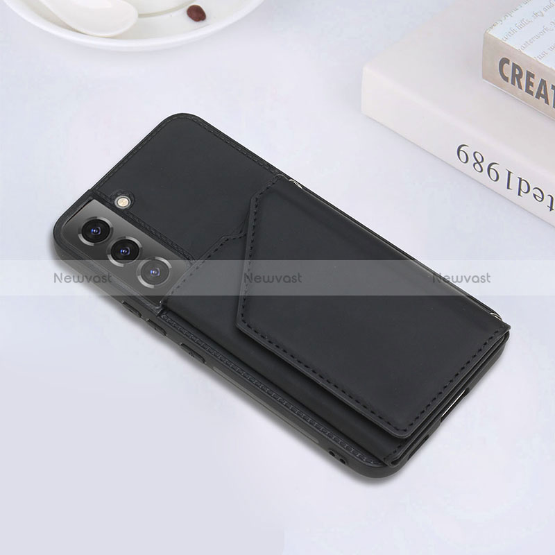 Soft Luxury Leather Snap On Case Cover Y02B for Samsung Galaxy S24 Plus 5G