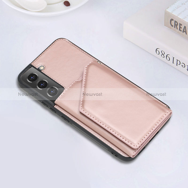 Soft Luxury Leather Snap On Case Cover Y02B for Samsung Galaxy S24 Plus 5G