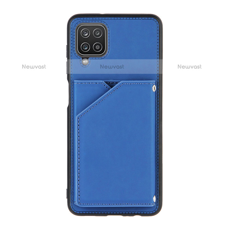 Soft Luxury Leather Snap On Case Cover Y03B for Samsung Galaxy F12