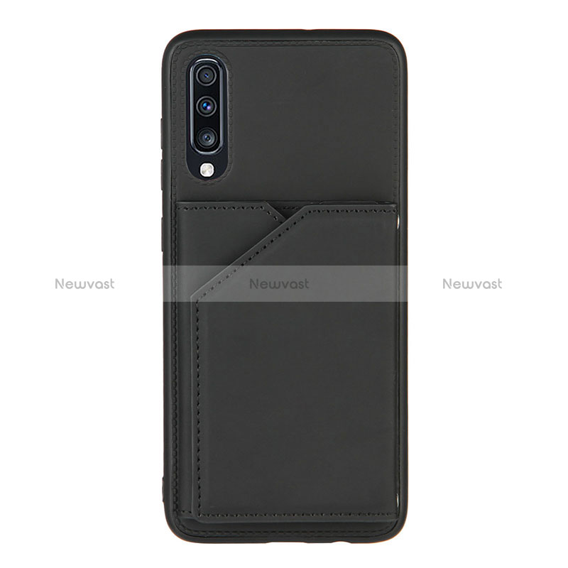 Soft Luxury Leather Snap On Case Cover Y04B for Samsung Galaxy A70