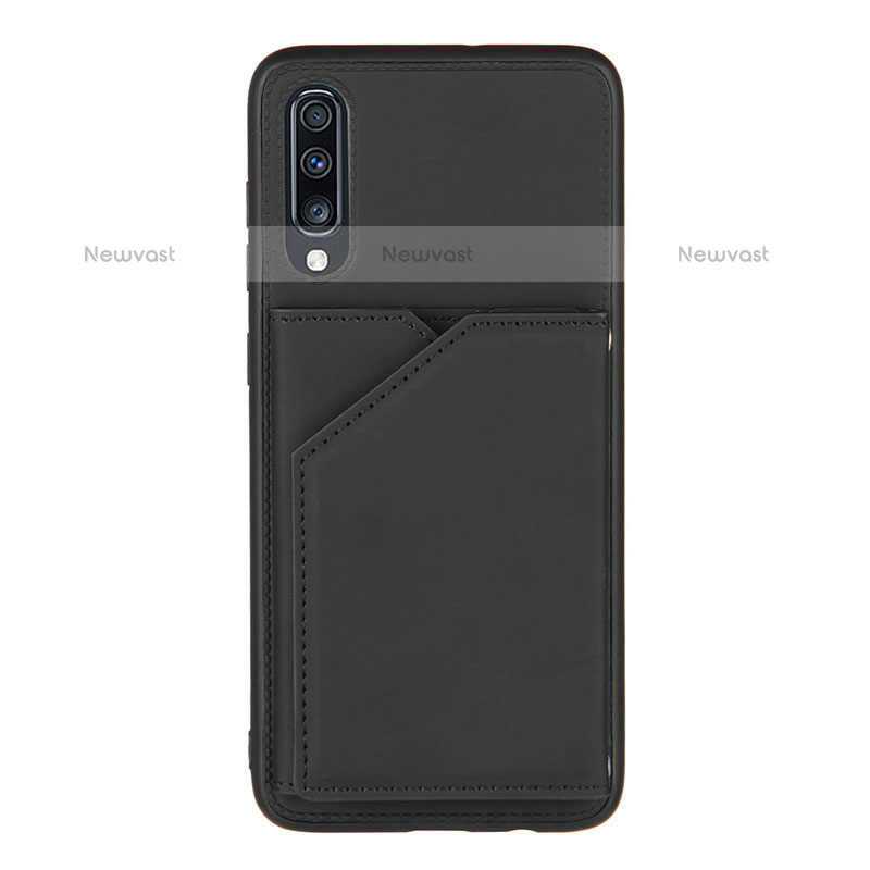 Soft Luxury Leather Snap On Case Cover Y04B for Samsung Galaxy A70S