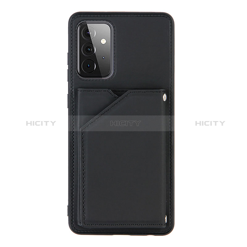 Soft Luxury Leather Snap On Case Cover Y04B for Samsung Galaxy A72 4G