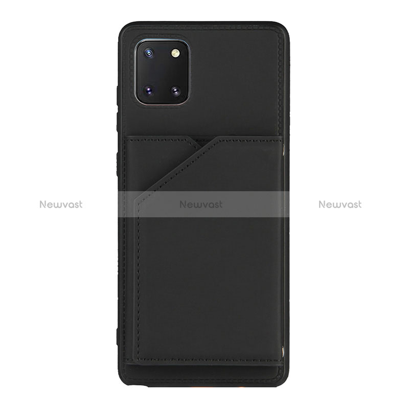 Soft Luxury Leather Snap On Case Cover Y04B for Samsung Galaxy M60s