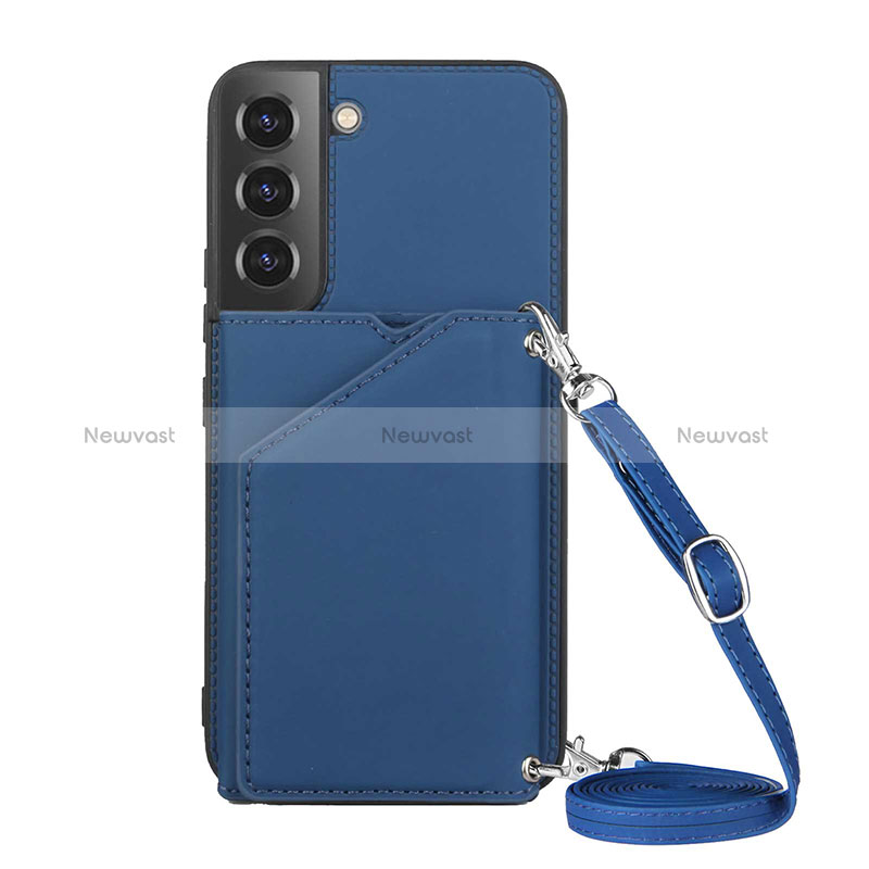 Soft Luxury Leather Snap On Case Cover Y04B for Samsung Galaxy S24 5G