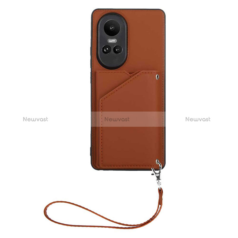 Soft Luxury Leather Snap On Case Cover YB1 for Oppo Reno10 5G