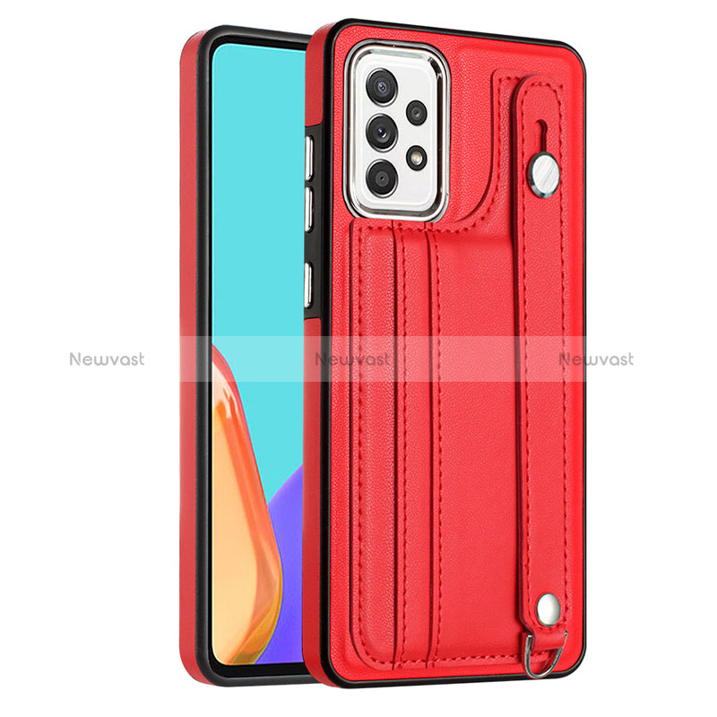 Soft Luxury Leather Snap On Case Cover YB1 for Samsung Galaxy A52s 5G