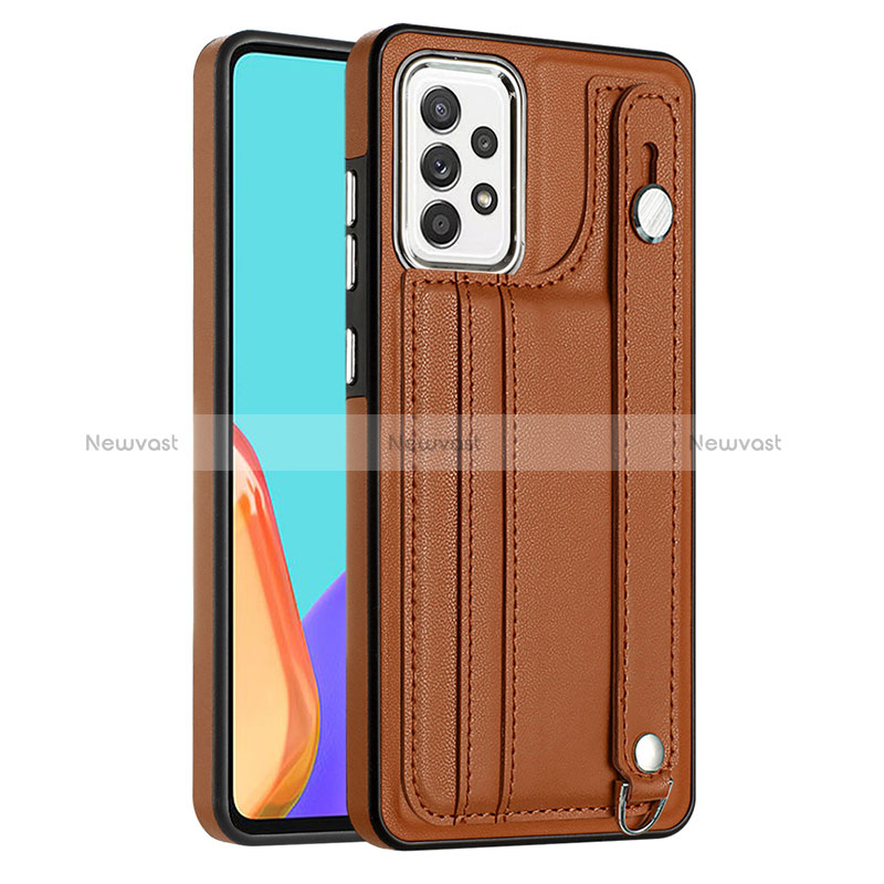 Soft Luxury Leather Snap On Case Cover YB1 for Samsung Galaxy A53 5G