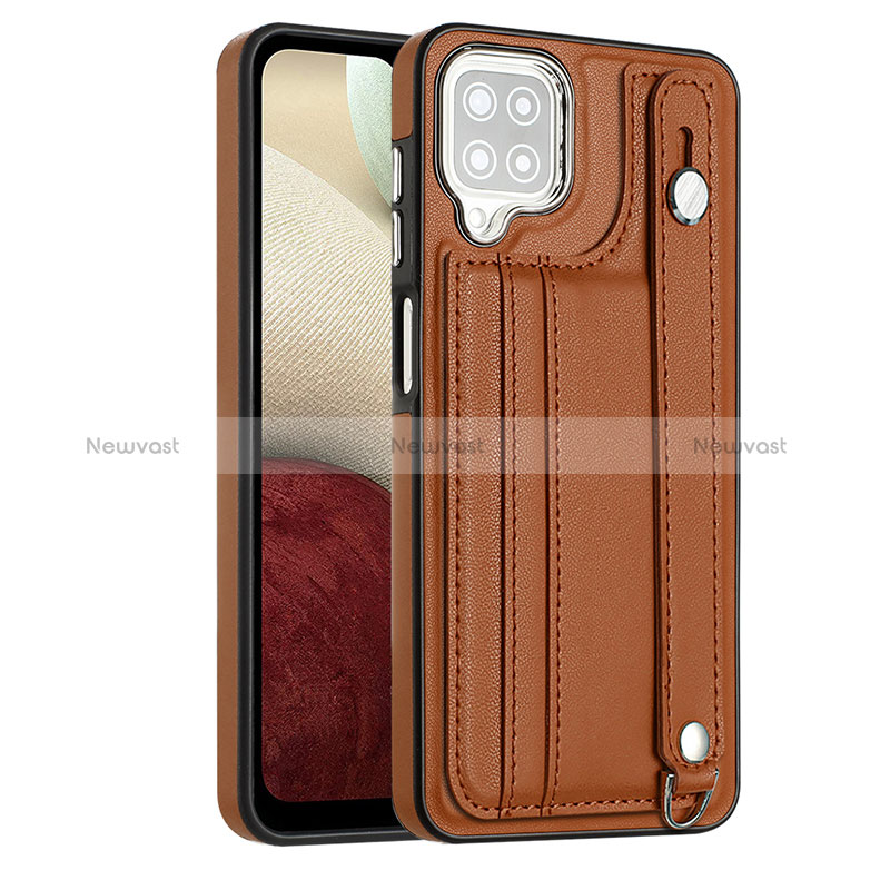 Soft Luxury Leather Snap On Case Cover YB1 for Samsung Galaxy F12