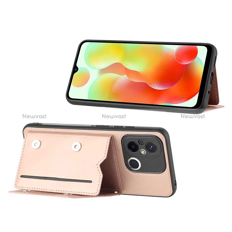 Soft Luxury Leather Snap On Case Cover YB1 for Xiaomi Poco C55