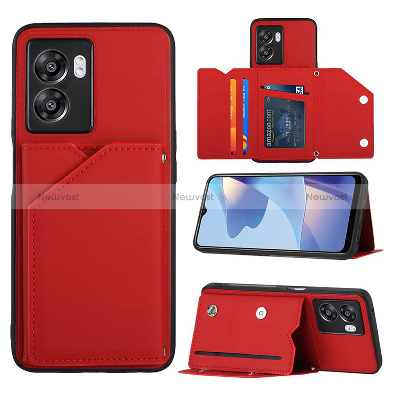 Soft Luxury Leather Snap On Case Cover YB2 for OnePlus Nord N300 5G