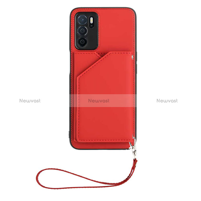 Soft Luxury Leather Snap On Case Cover YB2 for Oppo A16