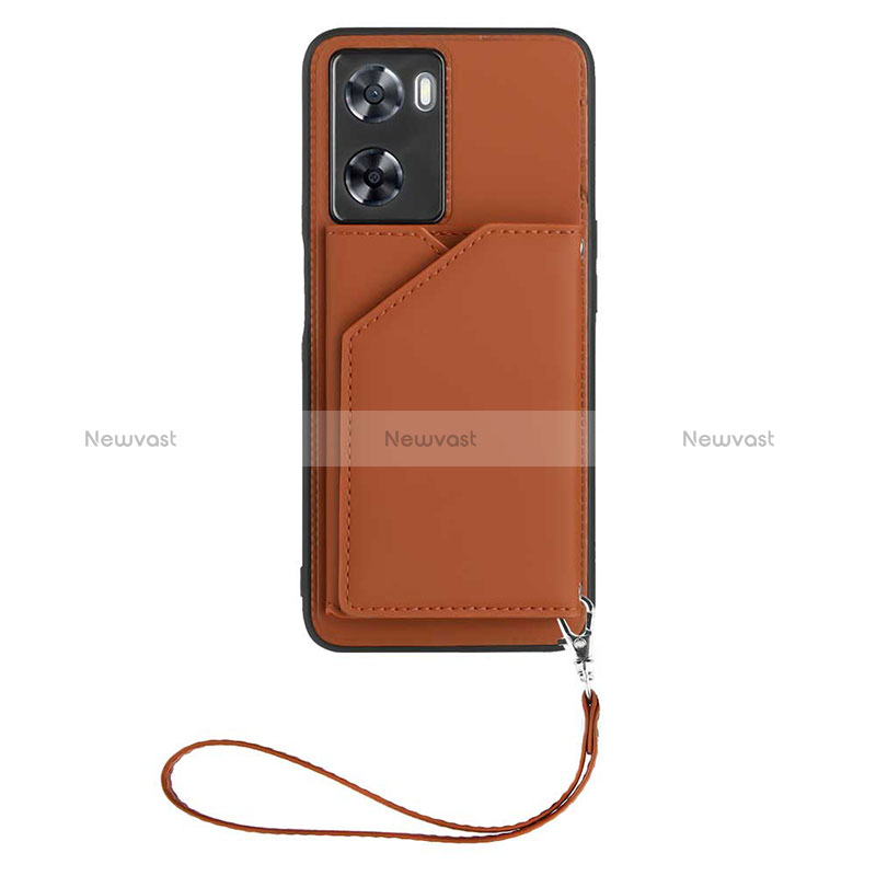 Soft Luxury Leather Snap On Case Cover YB2 for Oppo A57 4G