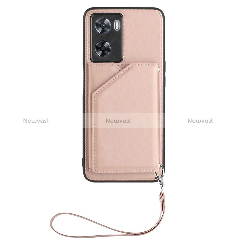 Soft Luxury Leather Snap On Case Cover YB2 for Oppo A57 4G