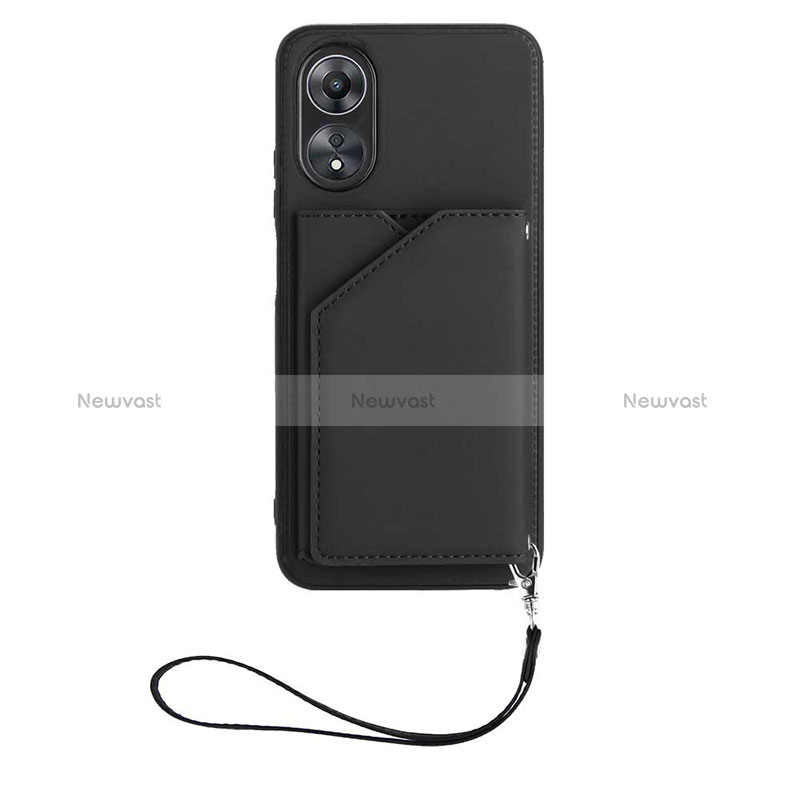 Soft Luxury Leather Snap On Case Cover YB2 for Oppo A78 5G