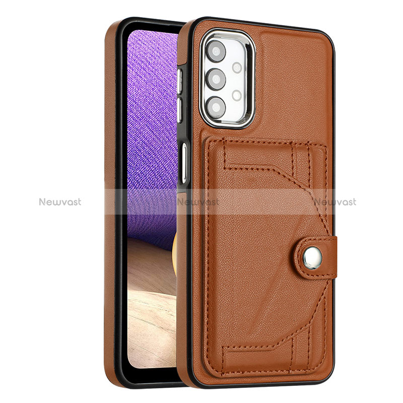 Soft Luxury Leather Snap On Case Cover YB2 for Samsung Galaxy A13 4G