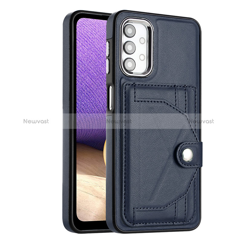 Soft Luxury Leather Snap On Case Cover YB2 for Samsung Galaxy A13 4G