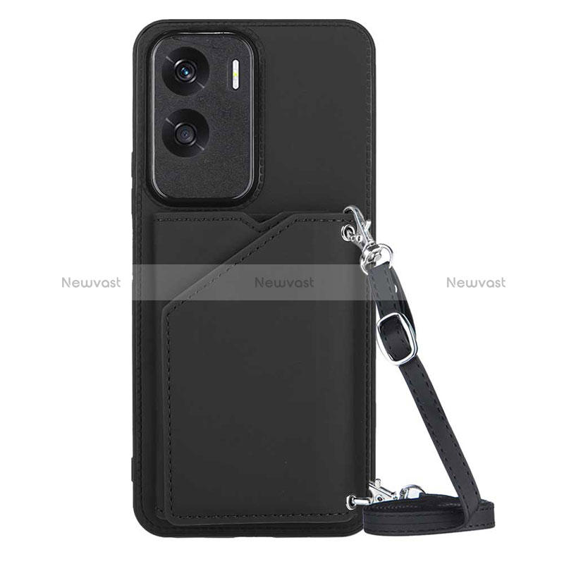 Soft Luxury Leather Snap On Case Cover YB3 for Huawei Honor 90 Lite 5G