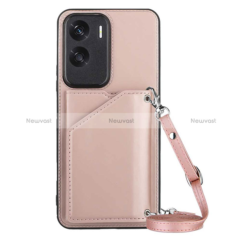 Soft Luxury Leather Snap On Case Cover YB3 for Huawei Honor 90 Lite 5G