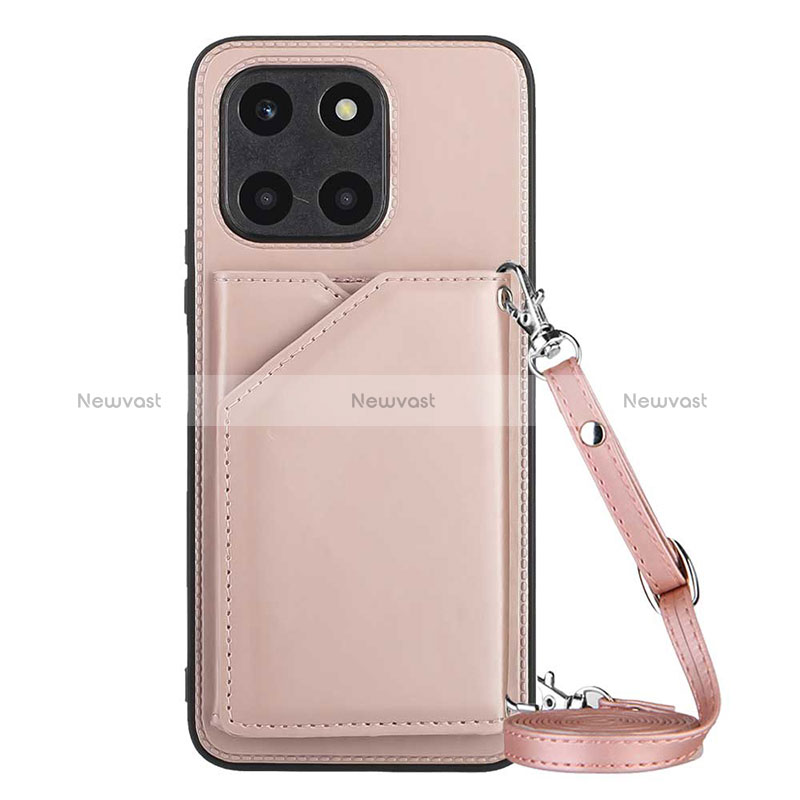 Soft Luxury Leather Snap On Case Cover YB3 for Huawei Honor X8b
