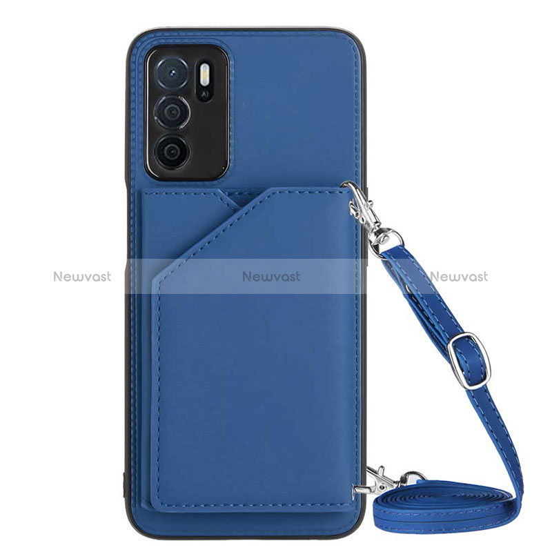 Soft Luxury Leather Snap On Case Cover YB3 for Oppo A16