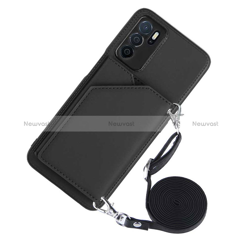 Soft Luxury Leather Snap On Case Cover YB3 for Oppo A54s