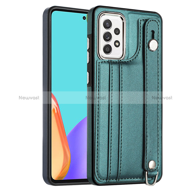 Soft Luxury Leather Snap On Case Cover YB3 for Samsung Galaxy A32 4G