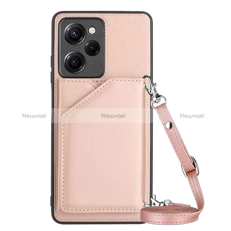 Soft Luxury Leather Snap On Case Cover YB3 for Xiaomi Poco X5 Pro 5G