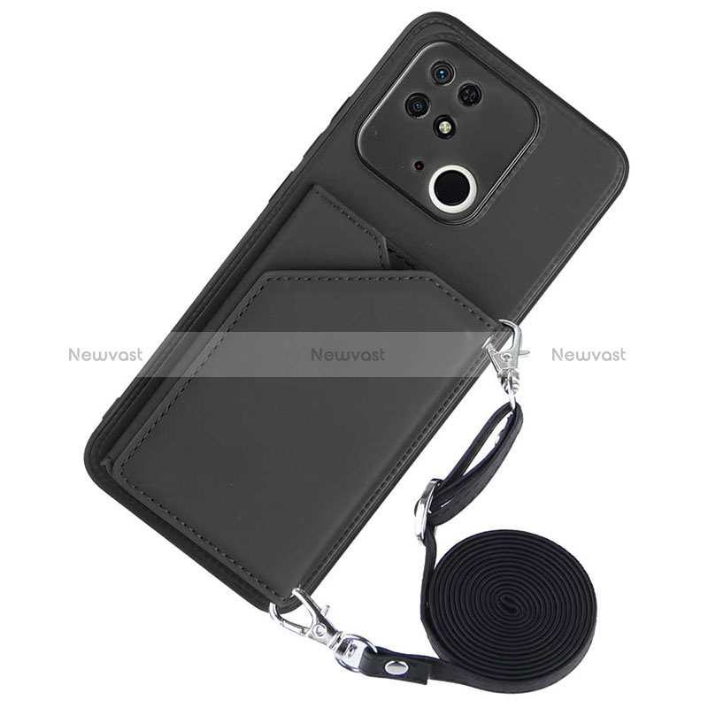 Soft Luxury Leather Snap On Case Cover YB3 for Xiaomi Redmi 10 India