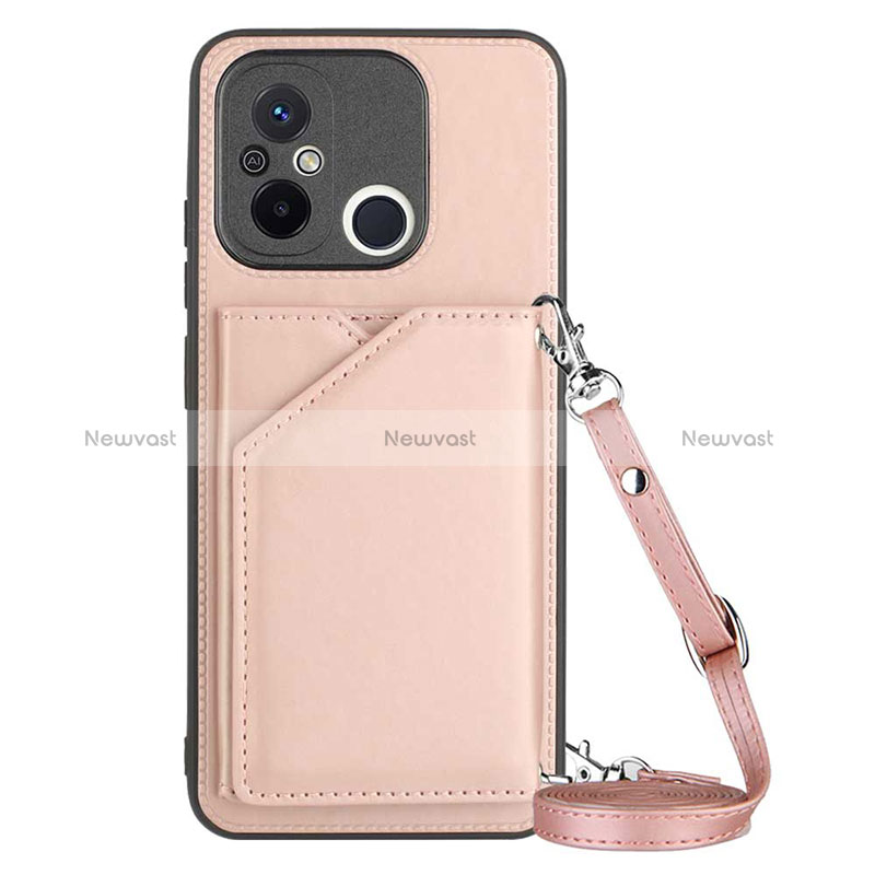 Soft Luxury Leather Snap On Case Cover YB3 for Xiaomi Redmi 12C 4G